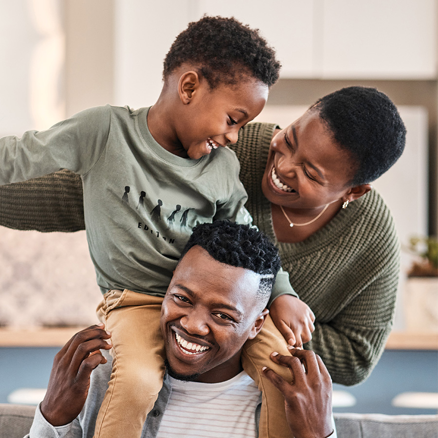 shot of a happy young family playing together on t 2023 01 10 22 50 13 utc